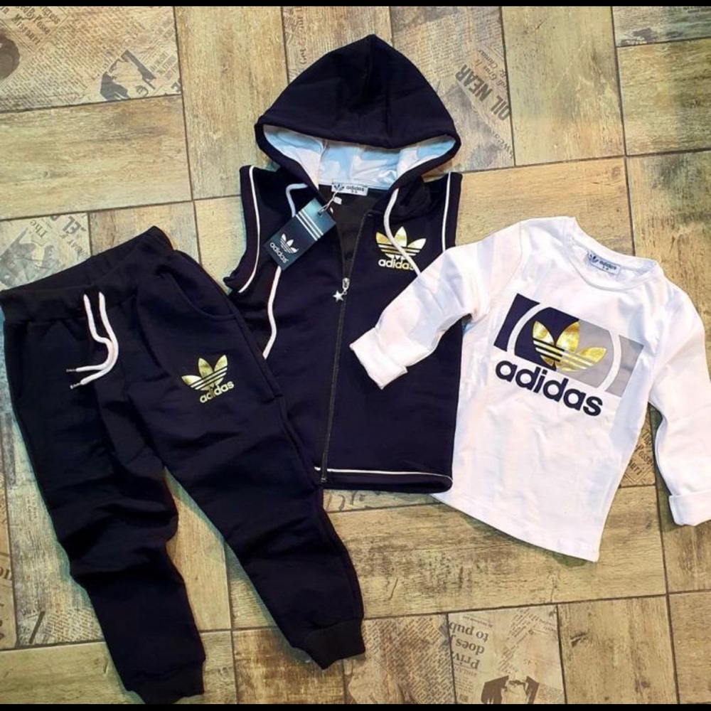 Boys Adidas 3 Piece
